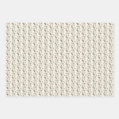 フェスティバルクリスマスブロージホリデーギフト ラッピングペーパーシート (正面)