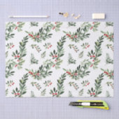 フェスティバルクリスマスブロージュウォーター色スタイルホリデイ 薄葉紙 (クラフト)