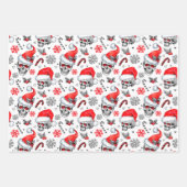 フェスティバルクリスマスプレゼント包装紙シート ラッピングペーパーシート (正面2)