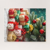 フェスティバルクリスマスプレゼント ジグソーパズル (横)