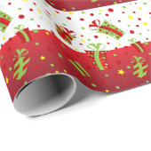 フェスティバルクリスマスプレゼント ラッピングペーパー (ロールコーナー)