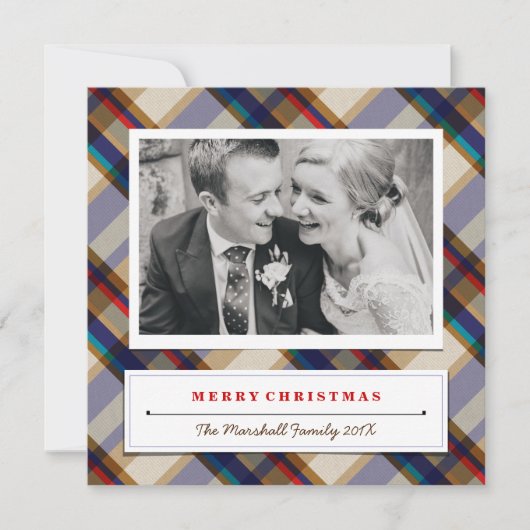 フェスティバルクリスマスプレッドフォトカード シーズンカード (正面)