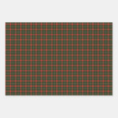 フェスティバルクリスマスプレッドレッド ラッピングペーパーシート (正面)