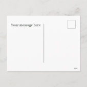 フェスティバルクリスマスヘッジホッグ追加メッセージ シーズンポストカード (裏面)