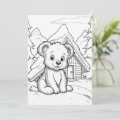 フェスティバルクリスマスベアの追加メッセージ シーズンカード (スタンド正面)