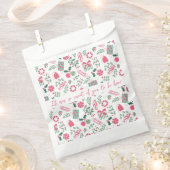 フェスティバルクリスマスベビーシャワー フェイバーバッグ (クリップ留めされた状態)