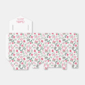 フェスティバルクリスマスベビーシャワー フェイバーボックス (折り畳みなし)