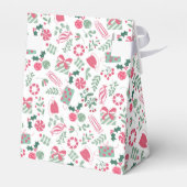 フェスティバルクリスマスベビーシャワー フェイバーボックス (裏面サイド)