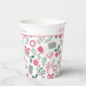 フェスティバルクリスマスベビーシャワー 紙コップ (左)