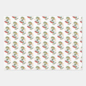 フェスティバルクリスマスベル ラッピングペーパーシート (正面)