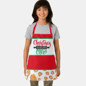 フェスティバルクリスマスベーキングクルーの子供 エプロン (インサイチュ)