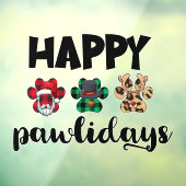 フェスティバルクリスマスペットショップのワードアート ウィンドウサイン (シート3)