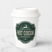 フェスティバルクリスマスホットココアパーティー 紙コップ (正面)