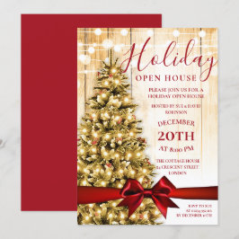 フェスティバルクリスマスホリデイオープンハウスライト 招待状