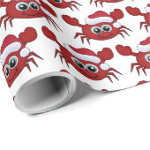 フェスティバルクリスマスホリデーカニタイルパーティー ラッピングペーパー (ロールコーナー)