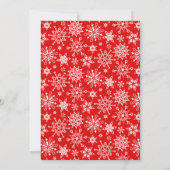 フェスティバルクリスマスホリデークッキー&ココアパーティー 招待状 (裏面)