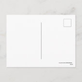 フェスティバルクリスマスホリデーサンタレトロヴィンテージ シーズンポストカード (裏面)