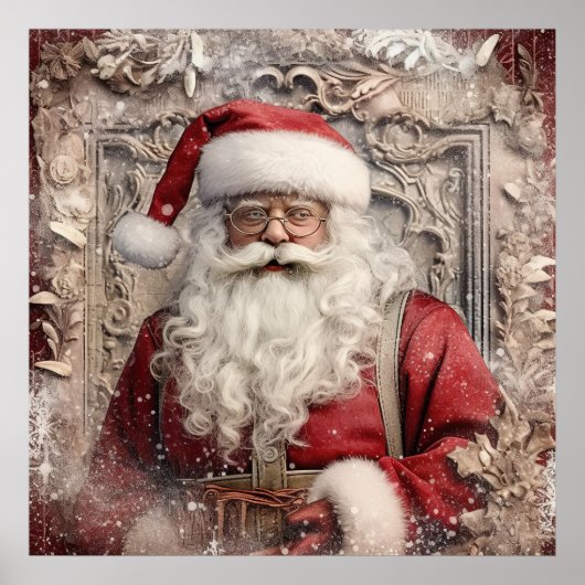 フェスティバルクリスマスホリデーサンタ ポスター (正面)