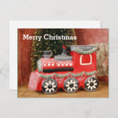 フェスティバルクリスマスホリデートレイン シーズンポストカード (正面/裏面)