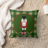 フェスティバルクリスマスホリデーナツクラッカー クッション (ブランケット)