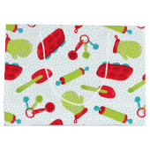 フェスティバルクリスマスホリデーベーキングパーティー ラージペーパーバッグ (裏面)