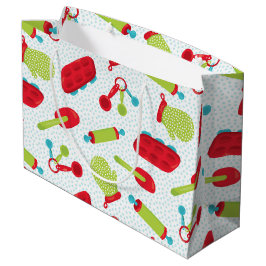 フェスティバルクリスマスホリデーベーキングパーティー ラージペーパーバッグ