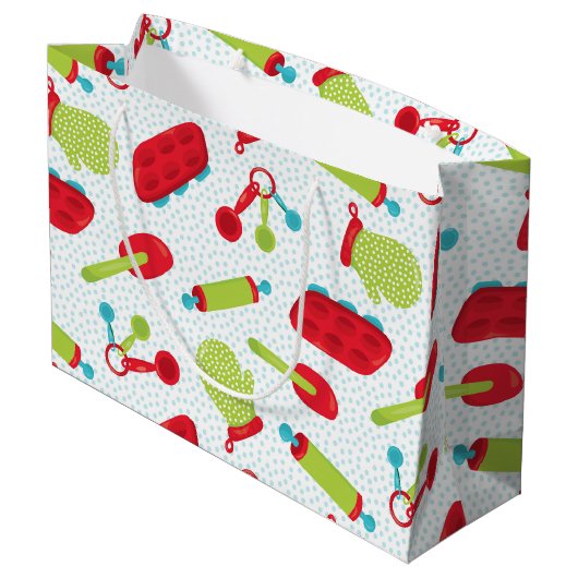 フェスティバルクリスマスホリデーベーキングパーティー ラージペーパーバッグ (裏面アングル)