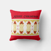 フェスティバルクリスマスホリデー応援装飾用クッション クッション (裏面)