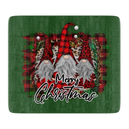 フェスティバルクリスマスホリデー格言カッティングボード カッティングボード (正面)