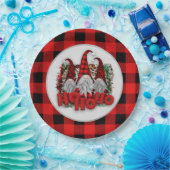 フェスティバルクリスマスホリデー格言パーティー紙プレート ペーパープレート (パーティー)