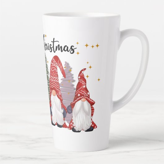 フェスティバルクリスマスホリデー格言ラテマグ カフェラテマグ (右)