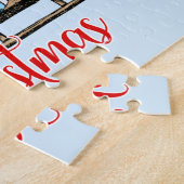 フェスティバルクリスマスホリデー格言 ジグソーパズル (側面)