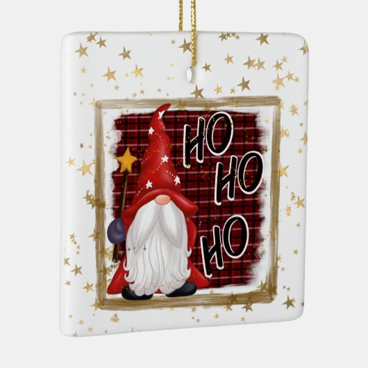 フェスティバルクリスマスホリデー格言 セラミックオーナメント (右)