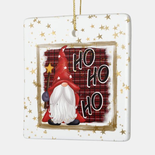 フェスティバルクリスマスホリデー格言 セラミックオーナメント (左)