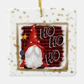 フェスティバルクリスマスホリデー格言 セラミックオーナメント (正面)