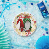 フェスティバルクリスマスホリデー格言 ペーパープレート (パーティー)