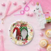 フェスティバルクリスマスホリデー格言 ペーパープレート (パーティー)