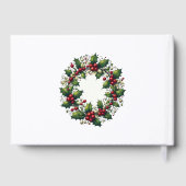 フェスティバルクリスマスホリデ結婚ーズ ゲストブック (裏面)