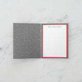 フェスティバルクリスマスホワイトエレファントアド文字 シーズンカード (内部)