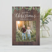 フェスティバルクリスマスボタニカルホリデーカード シーズンカード (スタンド正面)