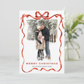 フェスティバルクリスマスボホレッドボウリボン5写真 シーズンカード (スタンド正面)