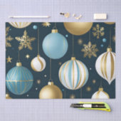 フェスティバルクリスマスボールティッシュペーパー 薄葉紙 (クラフト)