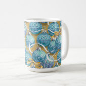 フェスティバルクリスマスボールマグ コーヒーマグカップ (正面右)