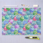 フェスティバルクリスマスボール 薄葉紙 (クラフト)