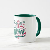 フェスティバルクリスマスマグズフォーホリデイ応援 マグカップ (正面右)