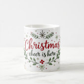 フェスティバルクリスマスマグズフォーホリデージョイ コーヒーマグカップ (中央)