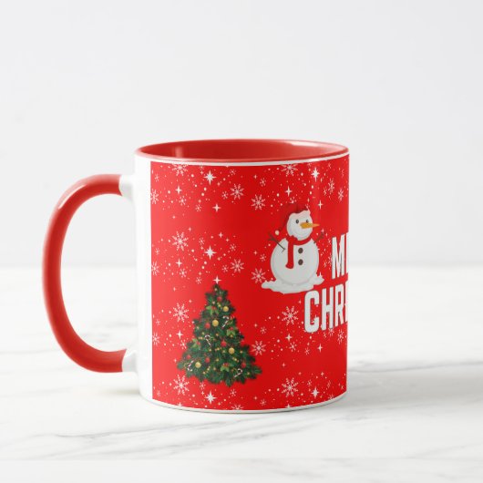 フェスティバルクリスマスマグ マグカップ (左)