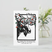 フェスティバルクリスマスムースホリデーカード シーズンカード (スタンド正面)