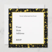 フェスティバルクリスマスムービーナイトパーティー 招待状 (裏面)