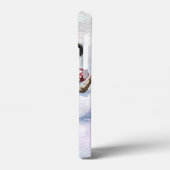 フェスティバルクリスマスメール雪だるま Case-Mate iPhoneケース (裏面 / 左)